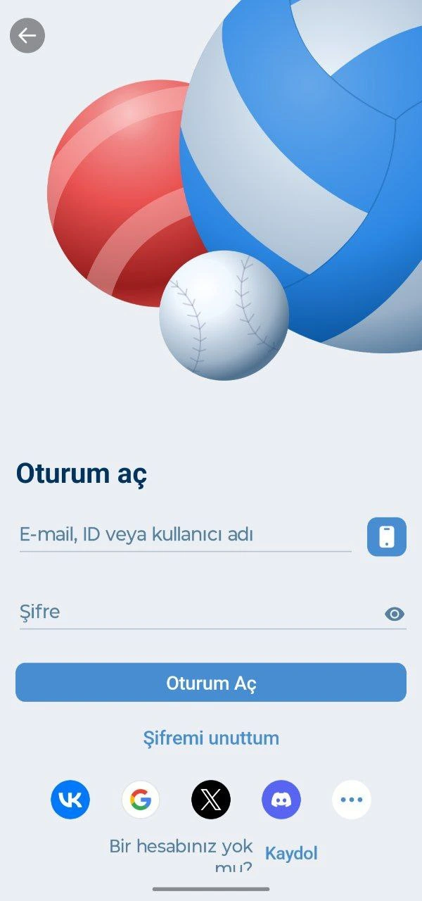 Resmi 1xbet mobil giriş sayfası