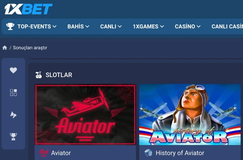 1xbet online casinoda